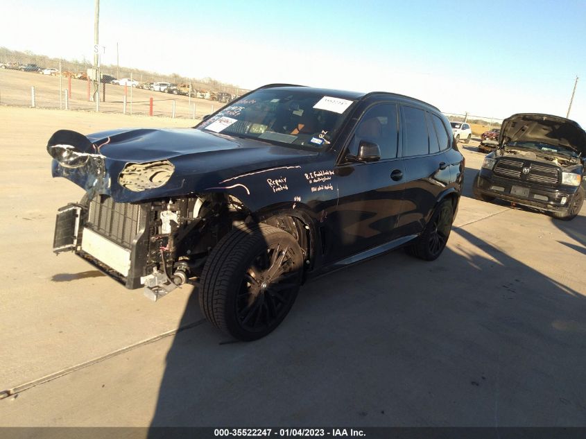 2022 BMW X5 SDRIVE40I VIN: 5UXCR4C07N9K80460