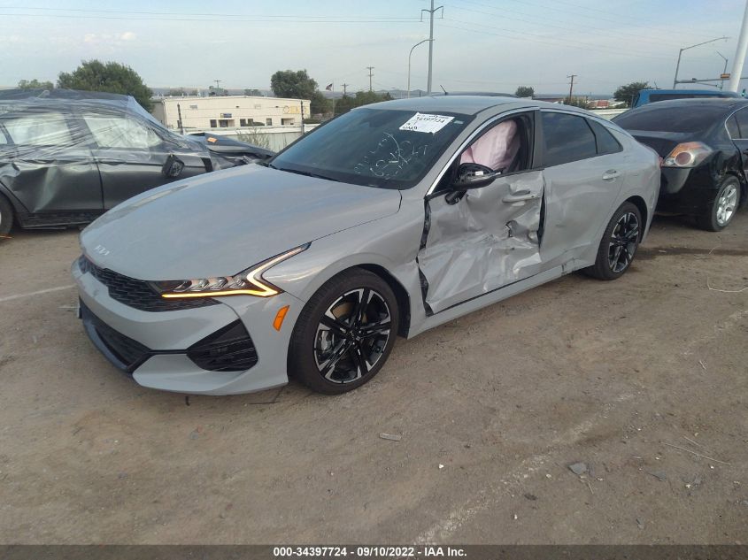 2022 KIA K5 GT-LINE VIN: 5XXG64J26NG098123