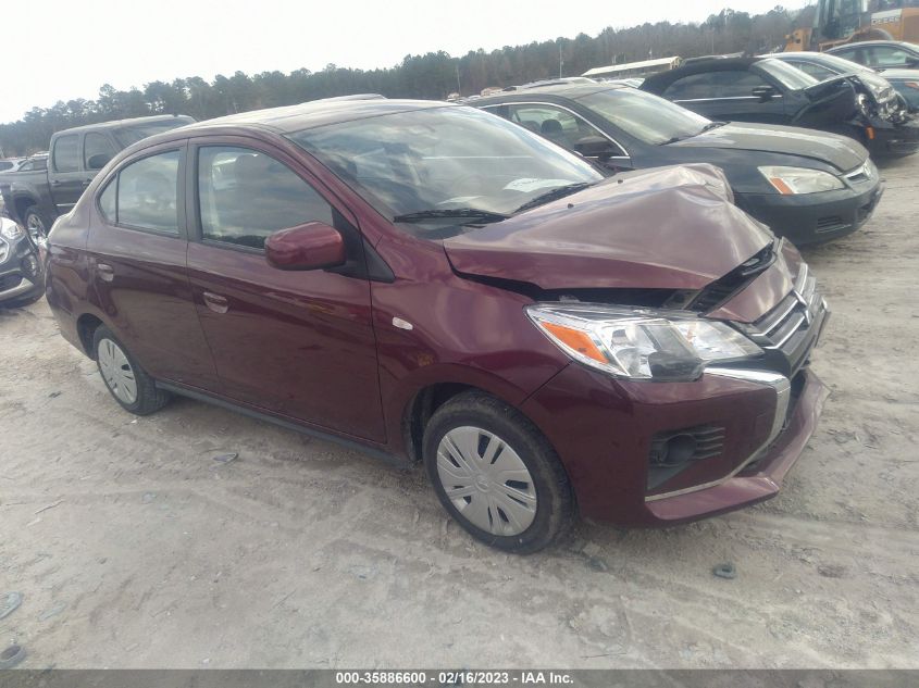 2022 MITSUBISHI MIRAGE G4 ES/LE/BLACK EDITION VIN: ML32FUFJ4NHF00658