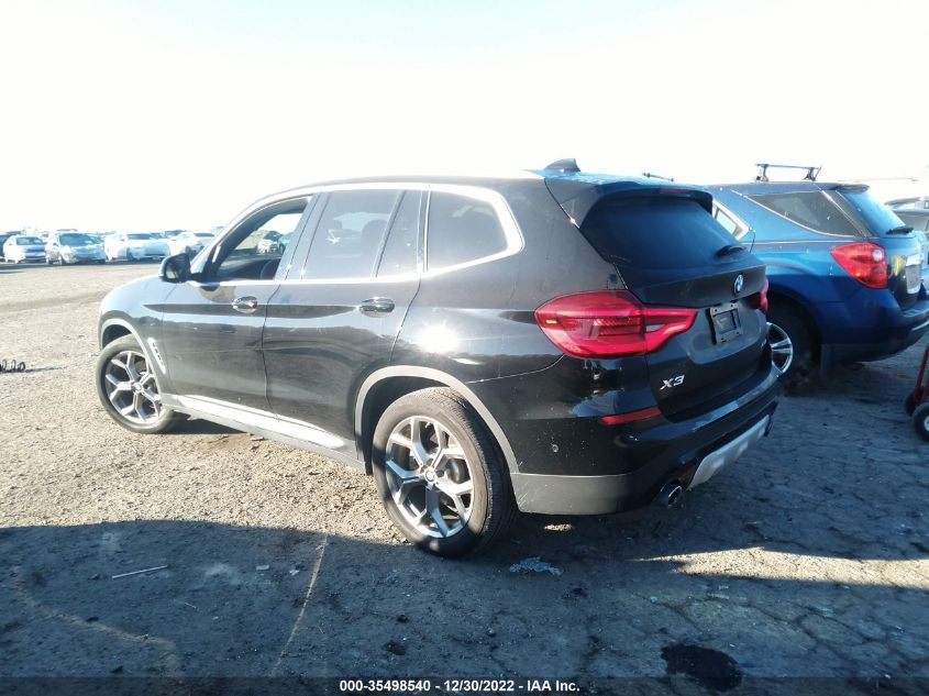 2020 BMW X3 XDRIVE30I VIN: 5UXTY5C07L9C12300