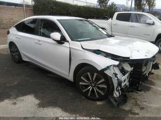2022 HONDA CIVIC HATCHBACK EX-L VIN: 19XFL1H76NE008000
