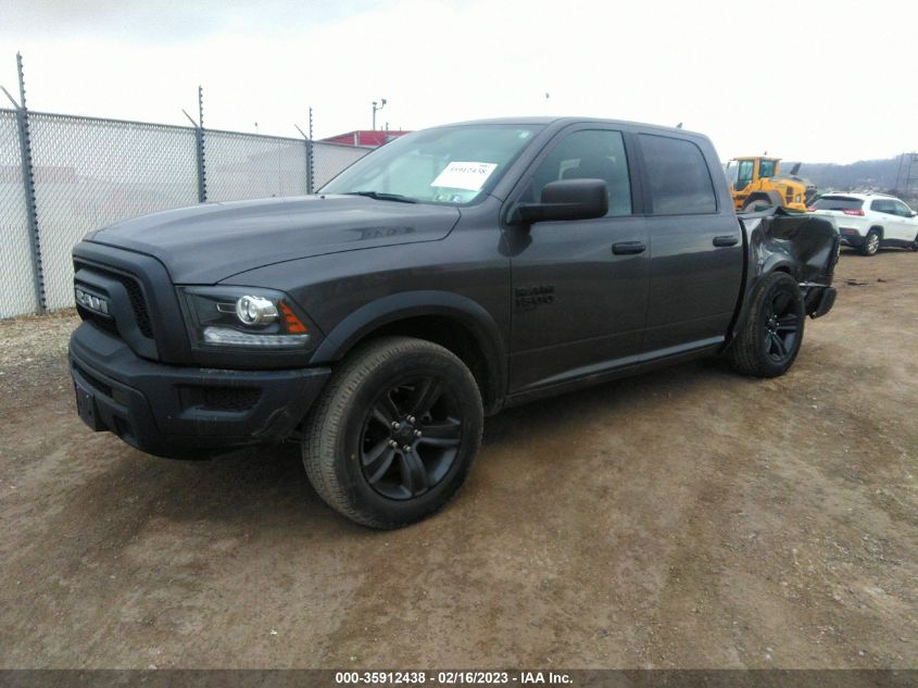 2022 RAM 1500 CLASSIC WARLOCK VIN: 1C6RR7LG8NS210797