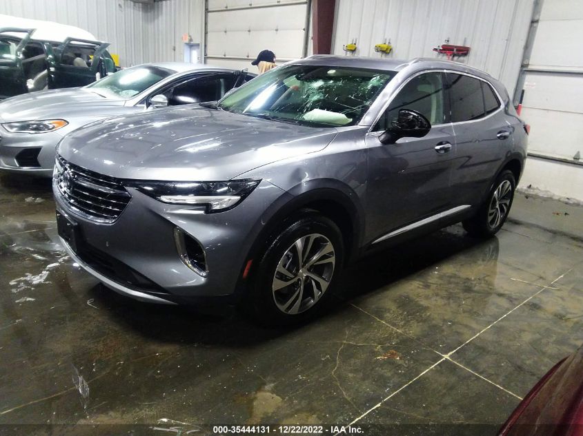 2021 BUICK ENVISION ESSENCE VIN: LRBFZPR46MD100499