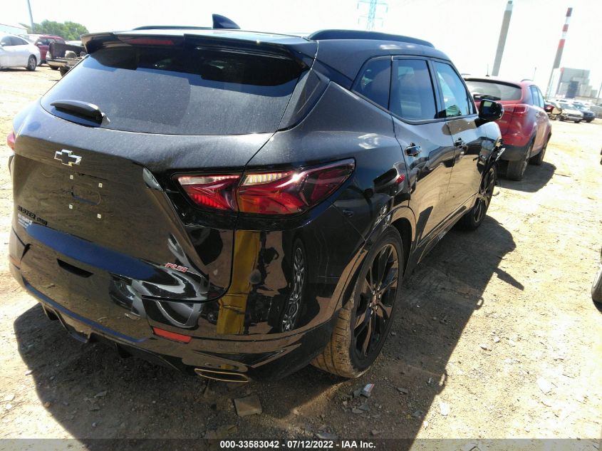 2022 CHEVROLET BLAZER RS VIN: 3GNKBKRS1NS142349