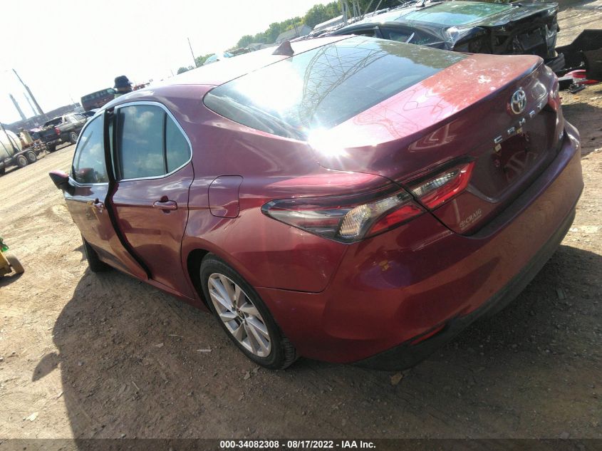 2022 TOYOTA CAMRY LE VIN: 4T1C11AK1NU037862