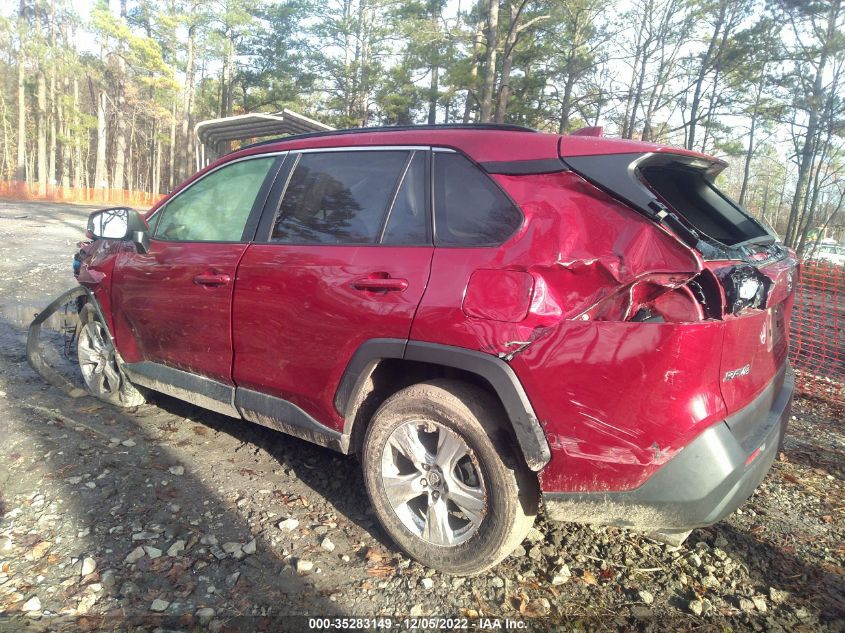 2020 TOYOTA RAV4 XLE VIN: JTMW1RFV1LD049025