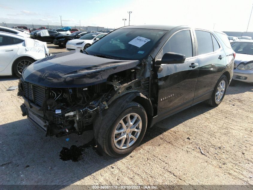 2022 CHEVROLET EQUINOX LT VIN: 3GNAXKEV6NL183597