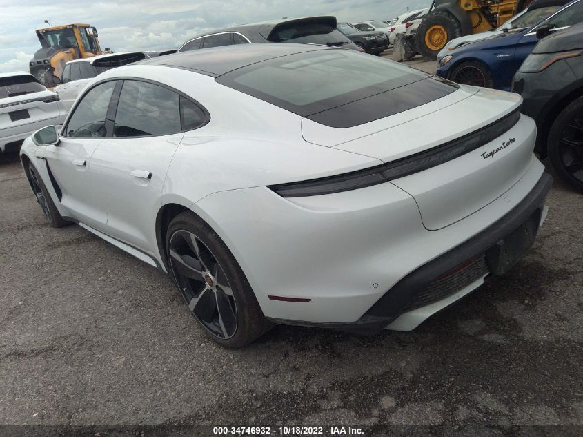 2021 PORSCHE TAYCAN TURBO VIN: WP0AC2Y15MSA63712