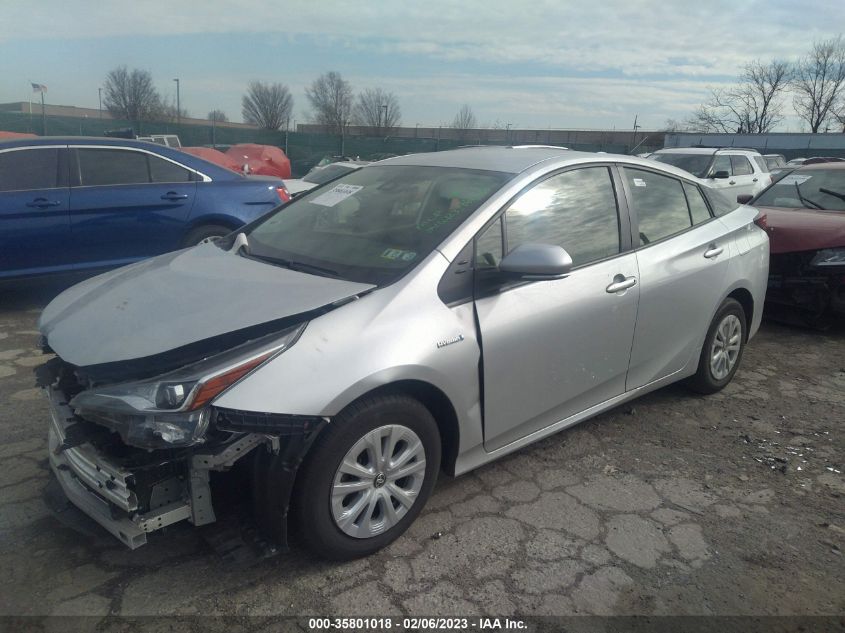 2022 TOYOTA PRIUS L VIN: JTDKAMFU1N3175628