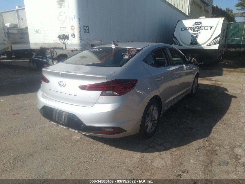 2020 HYUNDAI ELANTRA SEL VIN: 5NPD84LF1LH530101