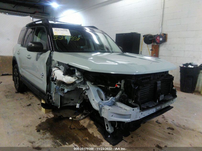 2021 FORD BRONCO SPORT OUTER BANKS VIN: 3FMCR9C6XMRB24740