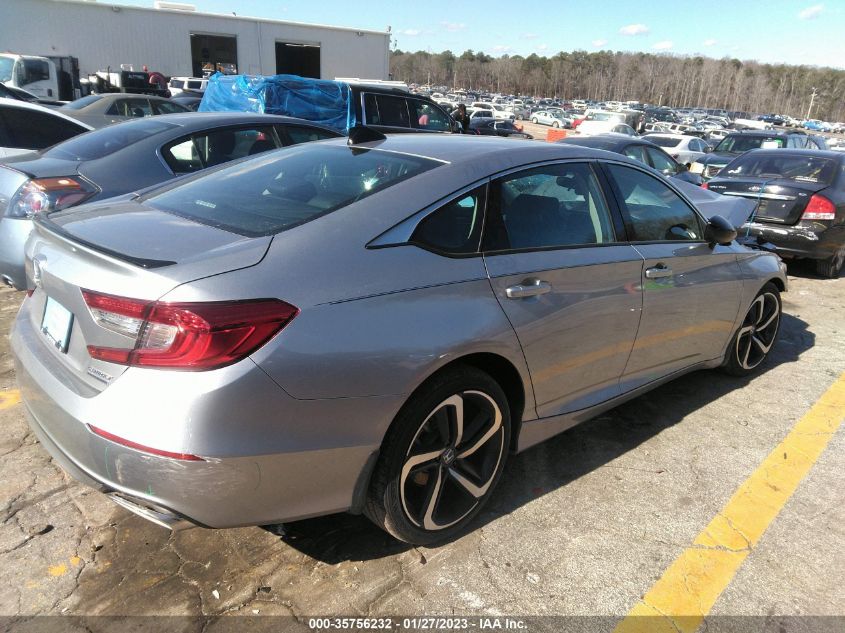 2022 HONDA ACCORD SEDAN SPORT SE VIN: 1HGCV1F46NA122430
