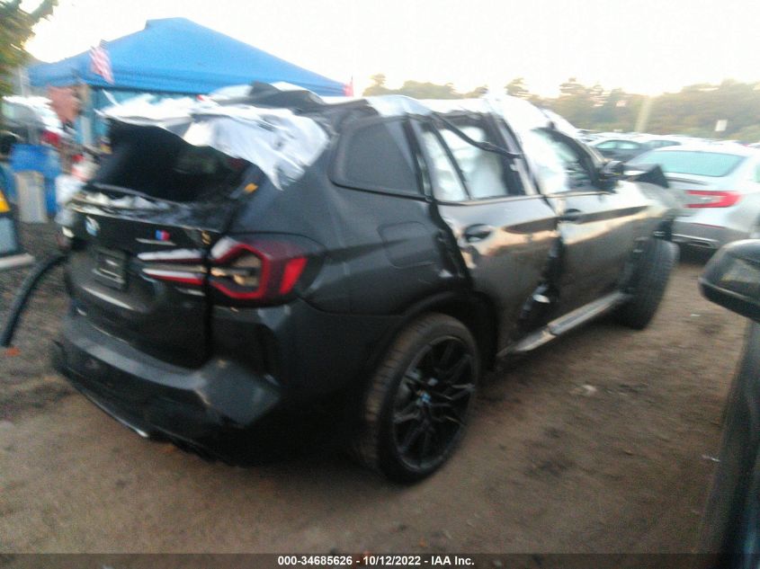 2022 BMW X3 M VIN: 5YM13EC0XN9K86423