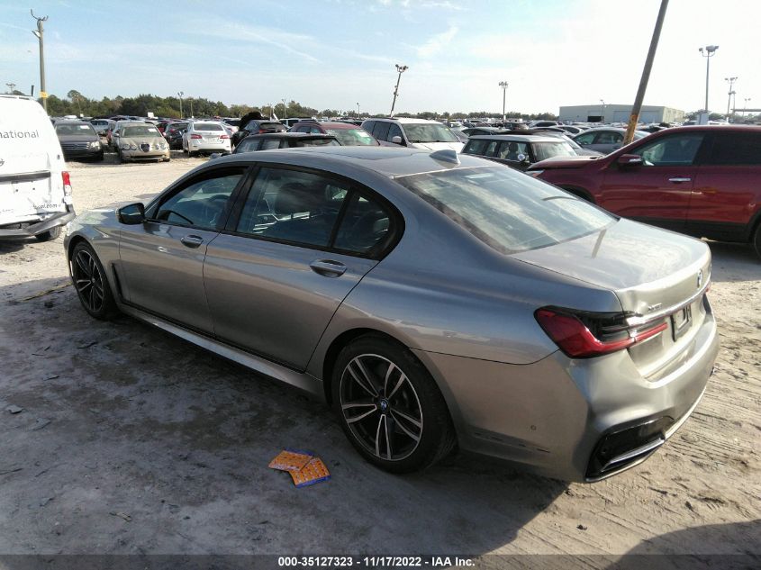 2022 BMW 7 SERIES 740I XDRIVE VIN: WBA7T4C0XNCG88488