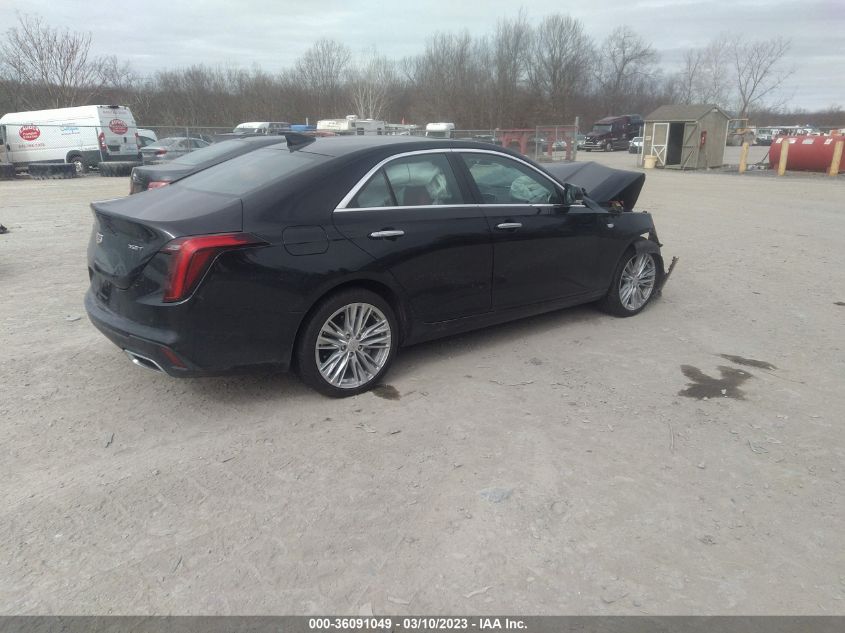2022 CADILLAC CT4 PREMIUM LUXURY VIN: 1G6DF5RK3N0135792