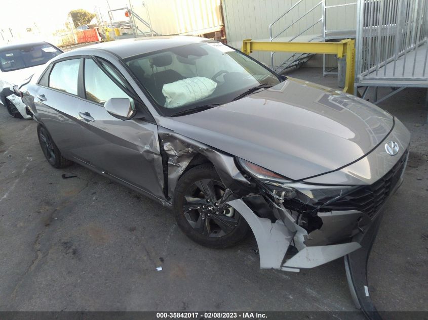 2022 HYUNDAI ELANTRA SEL VIN: KMHLM4AG9NU365292