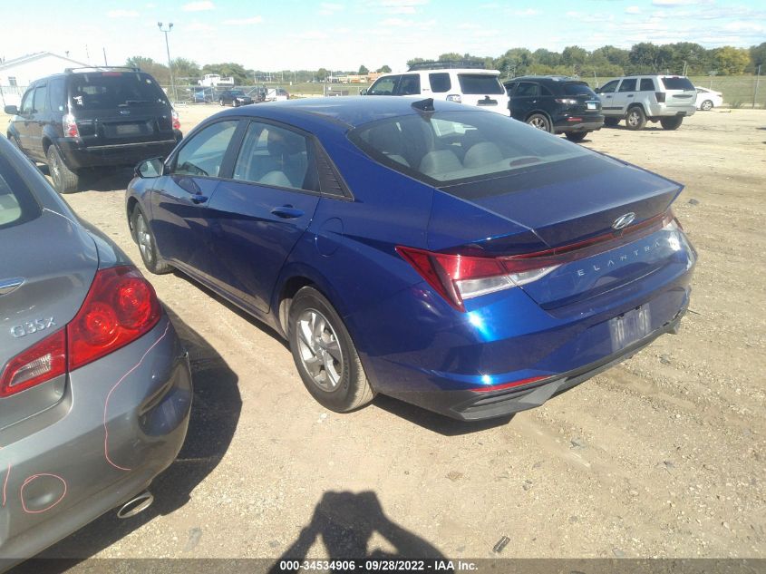 2022 HYUNDAI ELANTRA SE VIN: 5NPLL4AG3NH056273