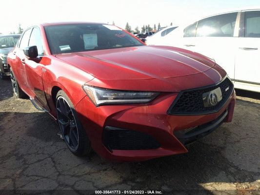 2022 ACURA TLX TYPE S W/PERFORMANCE TIRE VIN: 19UUB7F95NA002047