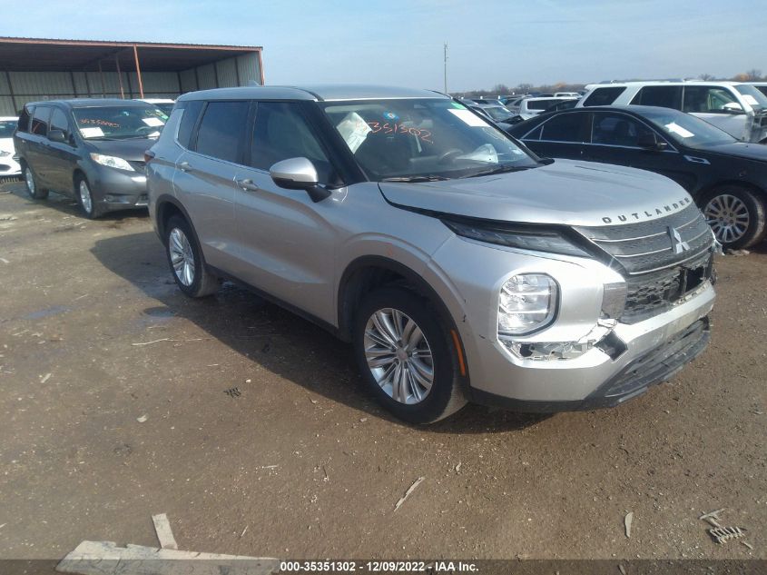 2022 MITSUBISHI OUTLANDER ES VIN: JA4J3TA85NZ014667