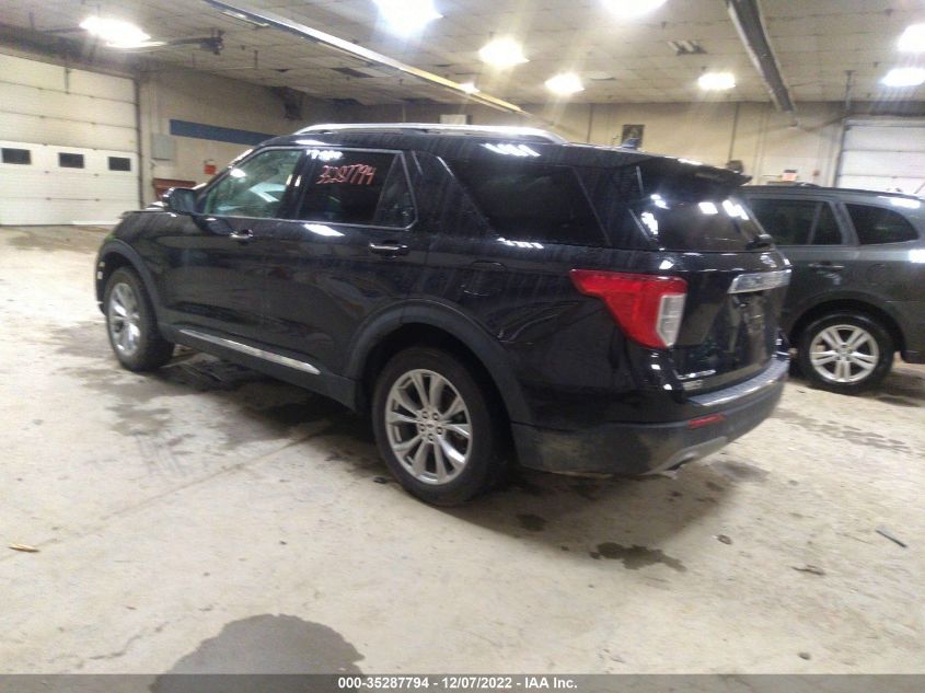 2021 FORD EXPLORER LIMITED VIN: 1FMSK8FHXMGC15439