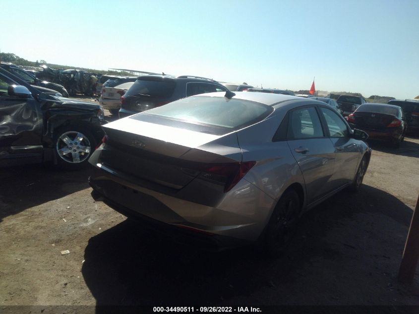2022 HYUNDAI ELANTRA SEL VIN: 5NPLS4AG1NH077965