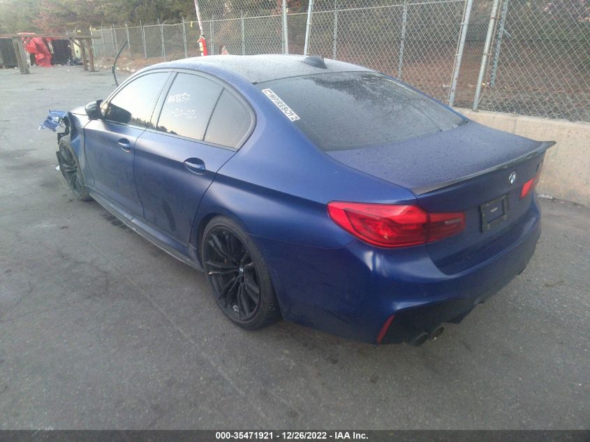 2020 BMW M5 COMPETITION VIN: WBSJF0C02LCD30395