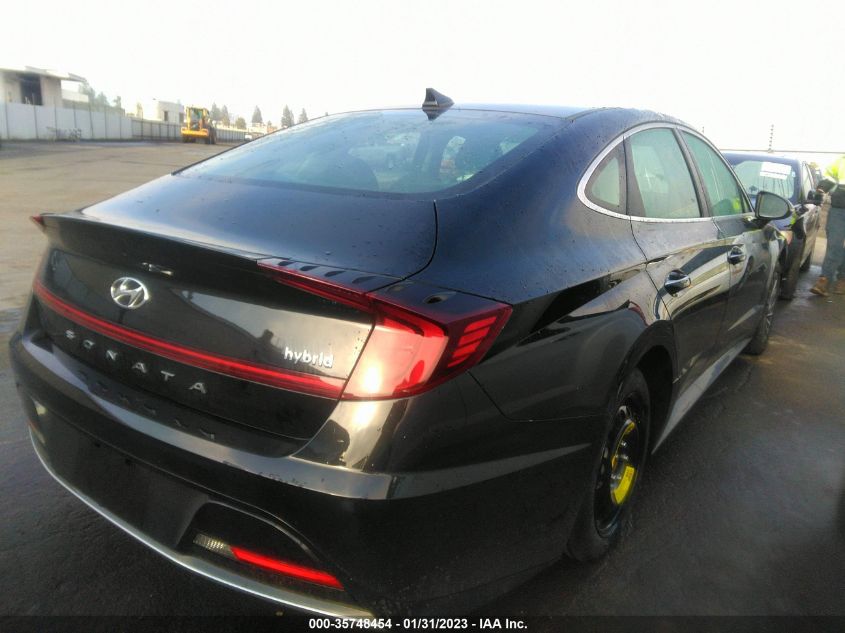 2022 HYUNDAI SONATA HYBRID SEL VIN: KMHL34JJ6NA047470