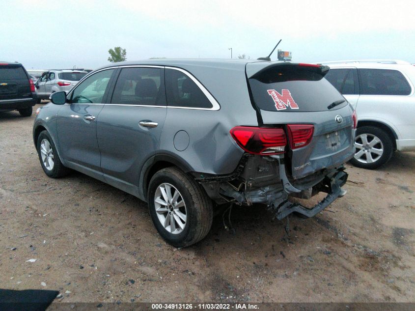2020 KIA SORENTO LX V6 VIN: 5XYPG4A5XLG613656