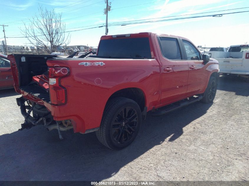 2021 CHEVROLET SILVERADO 1500 RST VIN: 1GCUYEEDXMZ386933