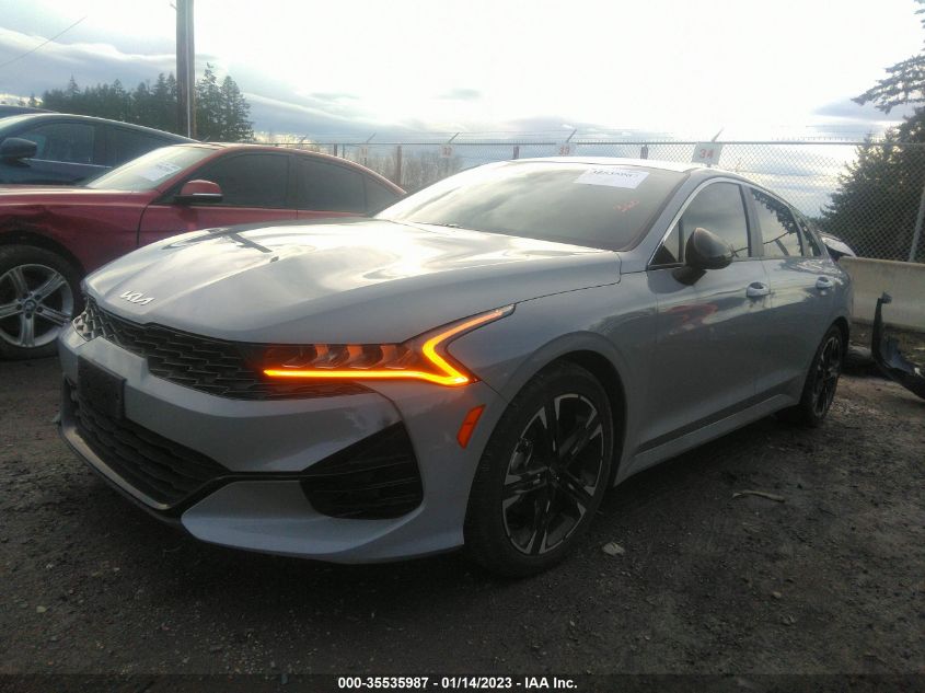 2022 KIA K5 GT-LINE VIN: 5XXG64J25NG087999