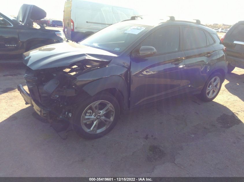 2022 HYUNDAI KONA SEL VIN: KM8K62AB9NU918473