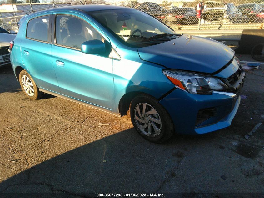 2022 MITSUBISHI MIRAGE ES/LE VIN: ML32AUHJ9NH005316