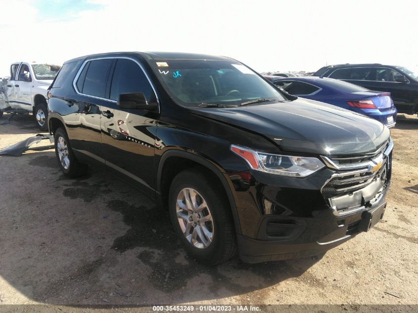 2021 CHEVROLET TRAVERSE LS VIN: 1GNERFKW3MJ180730