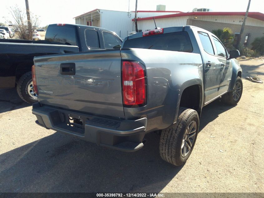 2022 CHEVROLET COLORADO 2WD WORK TRUCK VIN: 1GCGSBEA2N1300243