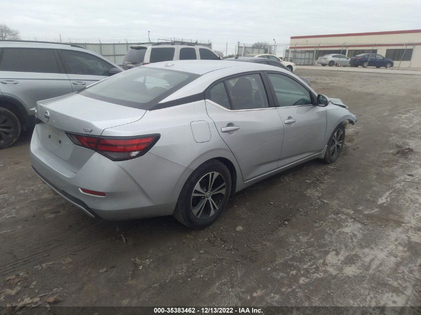 2021 NISSAN SENTRA SV VIN: 3N1AB8CV4MY253390