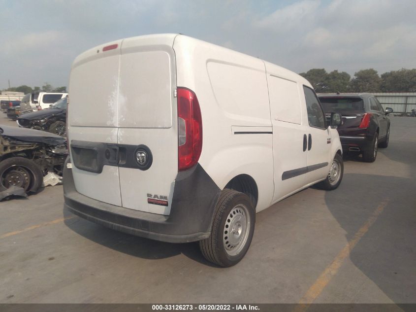 2021 RAM PROMASTER CITY TRADESMAN VIN: ZFBHRFAB8M6V28919