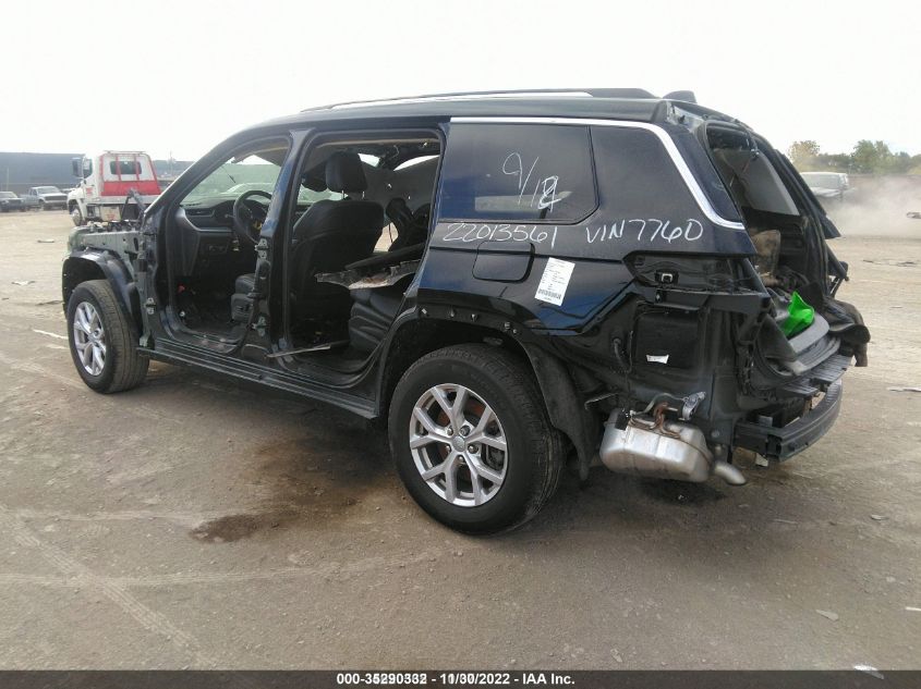 2021 JEEP GRAND CHEROKEE L LIMITED VIN: 1C4RJKBG2M8117760