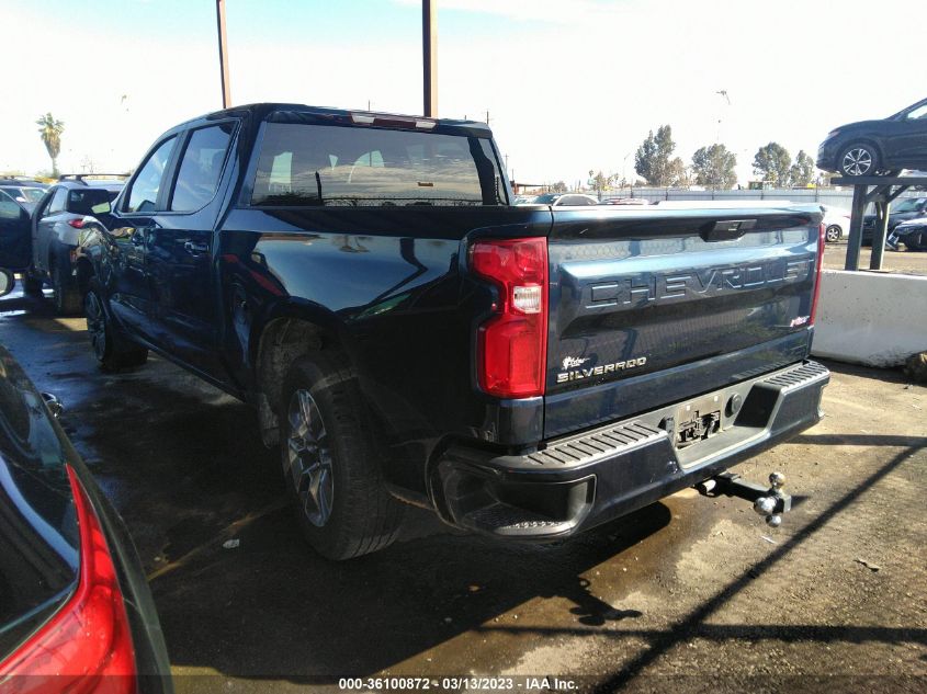 2022 CHEVROLET SILVERADO 1500 LTD RST VIN: 1GCPWDET3NZ129702