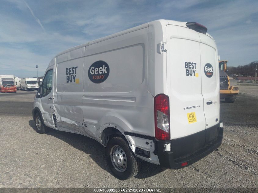 2022 FORD TRANSIT CARGO VAN VIN: 1FTBR1C88NKA78611