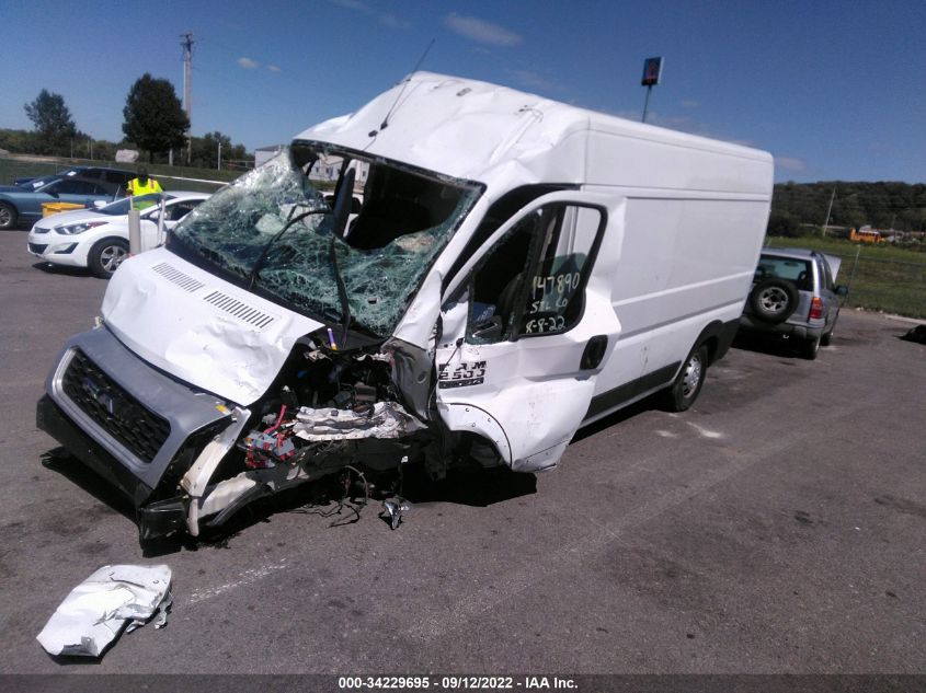 2020 RAM PROMASTER CARGO VAN VIN: 3C6TRVDG7LE103569