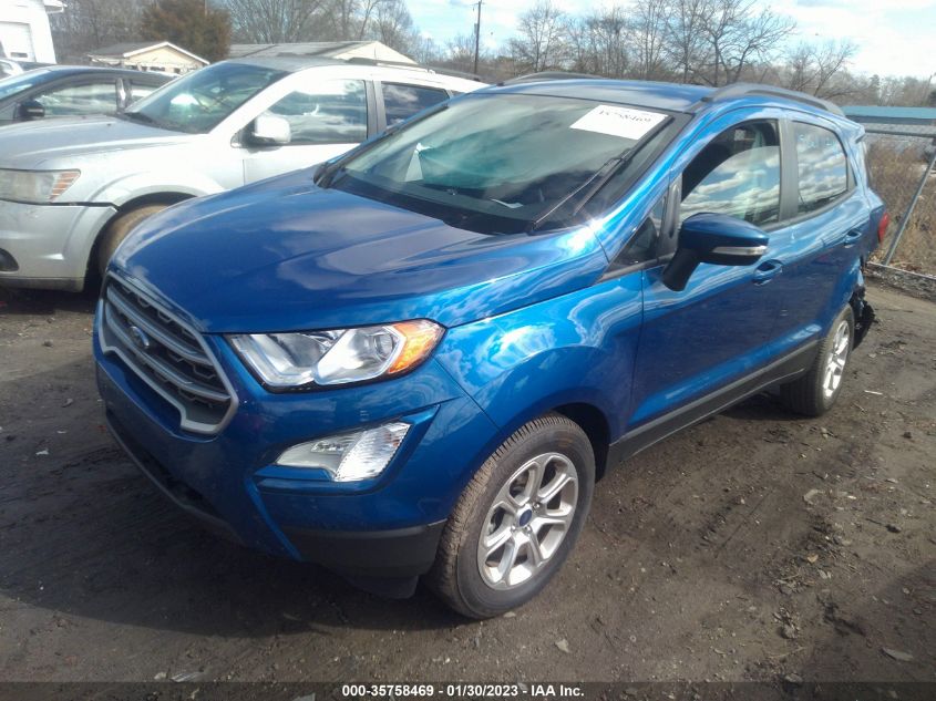 2021 FORD ECOSPORT SE VIN: MAJ3S2GE8MC425626