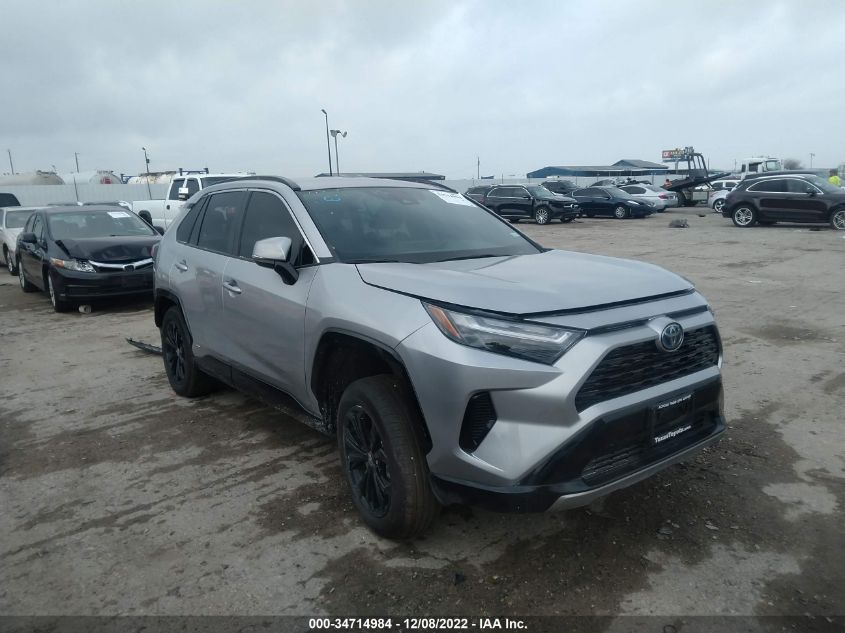 2022 TOYOTA RAV4 HYBRID SE VIN: 4T3T6RFV9NU085734