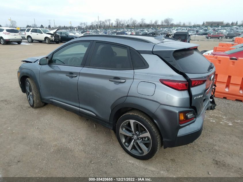 2021 HYUNDAI KONA ULTIMATE VIN: KM8K5CA52MU727740