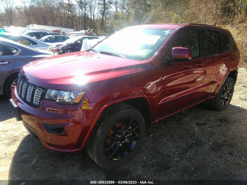 2022 JEEP GRAND CHEROKEE WK LAREDO X VIN: 1C4RJFAGXNC117514