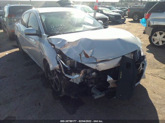 2022 NISSAN SENTRA SV VIN: 3N1AB8CV9NY296611