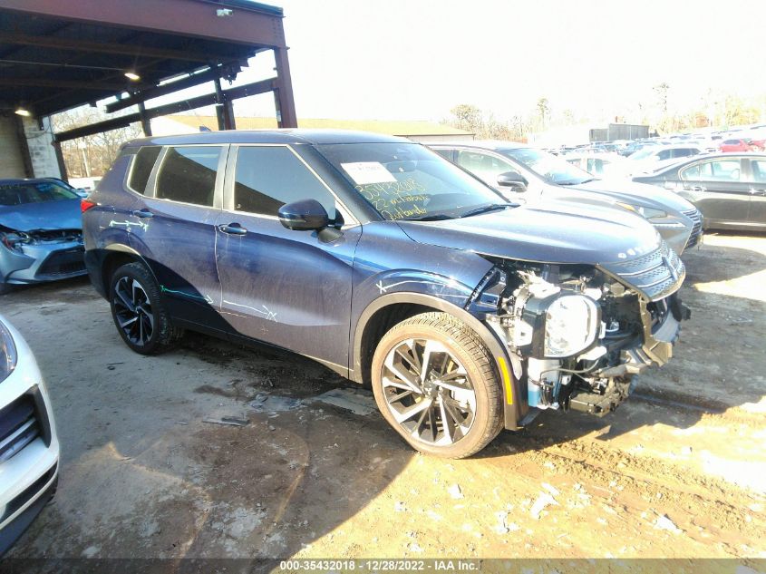 2022 MITSUBISHI OUTLANDER SE VIN: JA4J4UA84NZ079965