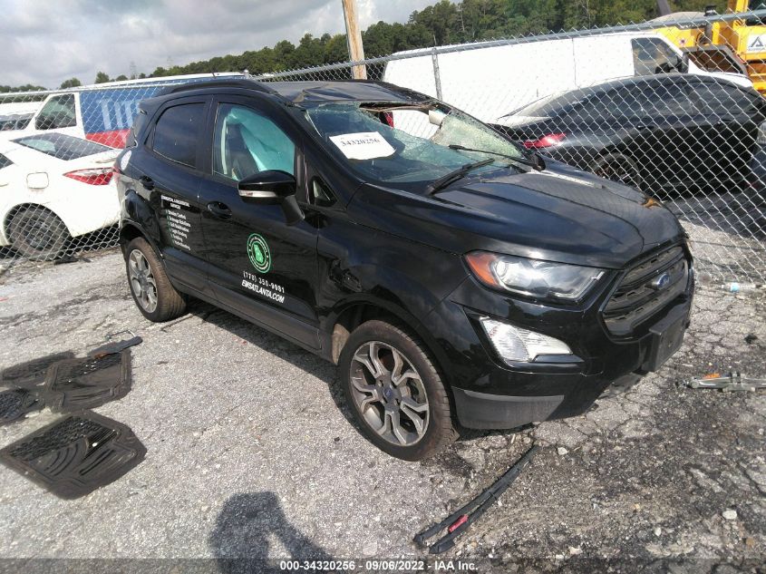 2020 FORD ECOSPORT SES VIN: MAJ6S3JL0LC358349