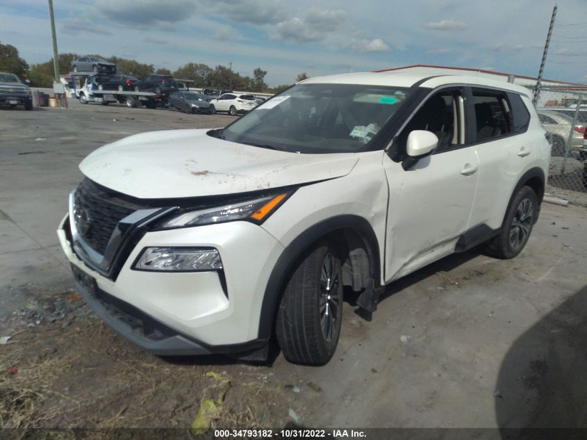 2021 NISSAN ROGUE SV VIN: 5N1AT3BA7MC797687