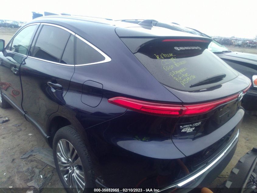 2022 TOYOTA VENZA LE/XLE/LIMITED VIN: JTEAAAAH2NJ102358