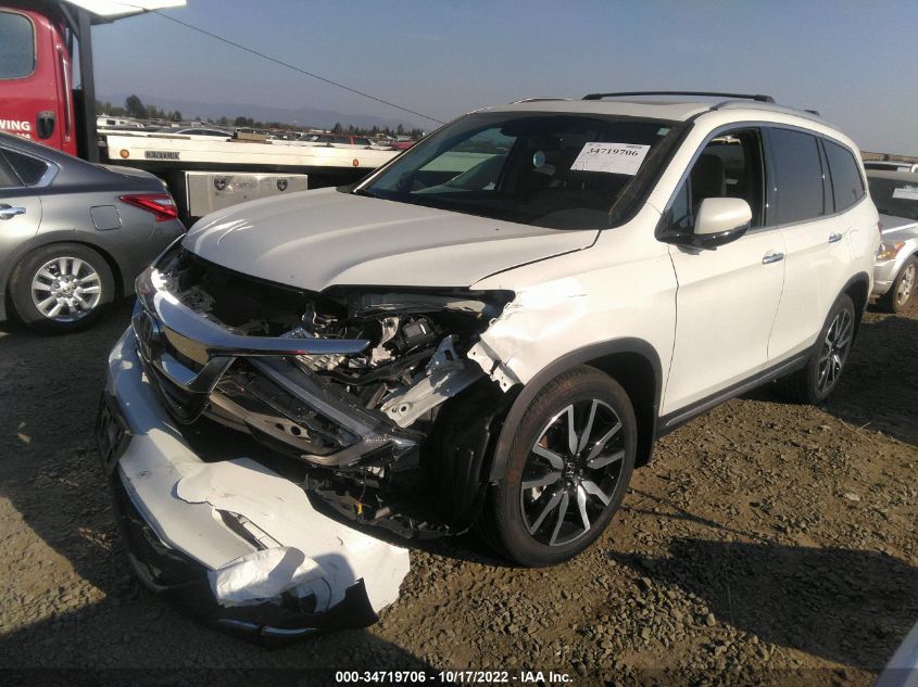 2021 HONDA PILOT ELITE VIN: 5FNYF6H05MB092366